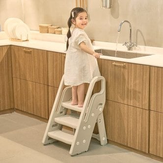 아이팜 [비밀특가] 아이팜 접이식 2단 3단 스마트 손잡이 유아디딤대 아기 발디딤대