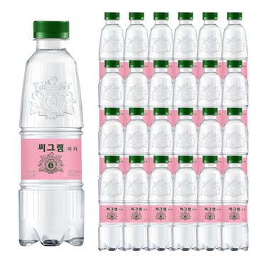  씨그램 피치 350ml 24 pet