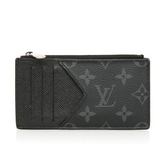 LOUIS VUITTON [중고명품] 루이비통 타이가 이클립스 코인 카드홀더 지퍼 카드지갑 M30271