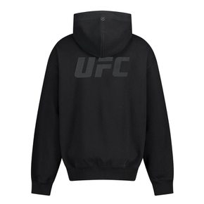 UFC 리플렉티브 로고 오버핏 후드티 블랙 U2HDV1308BK