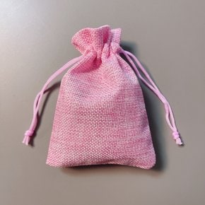 주머니 파우치 마 린넨 복주머니 망사 마주머니 향 끈주머니 마소재 컬러