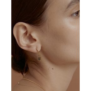 SMALL SQUARE PERFUME EARRING 스몰 스퀘어 퍼퓸 귀걸이