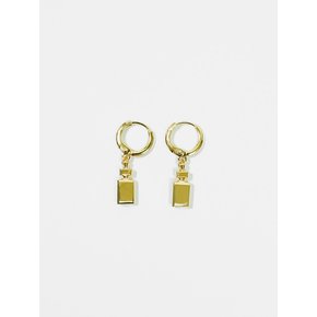 SMALL SQUARE PERFUME EARRING 스몰 스퀘어 퍼퓸 귀걸이