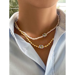 BEE PEARL NECKLACE AN122024