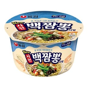 농심 사천백짬뽕 사발 75g X 16개