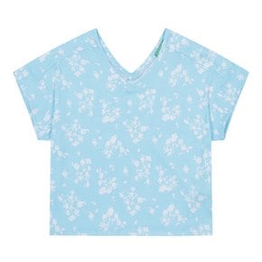 Colorful flower t-shirt_3QOHD400P87M