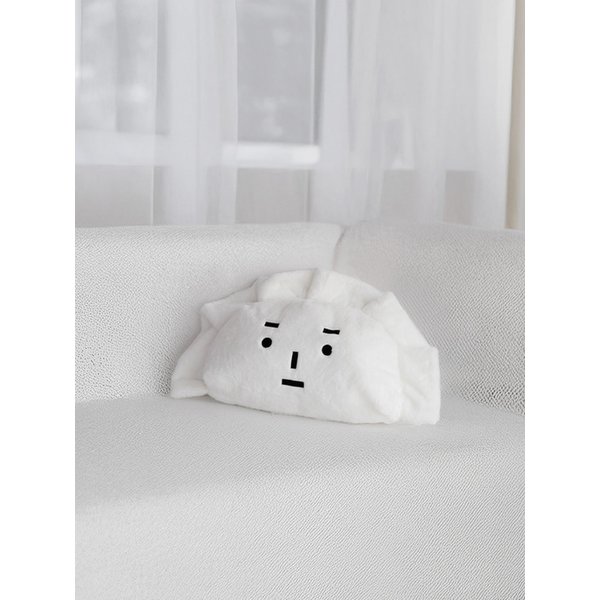 근엄한 만두 인형 등받이 소파 인테리어쿠션 모찌 침대 애착인형 선물