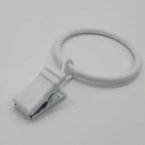 커튼고리 집게링 화이트 커텐고리 커텐집게 커튼고리