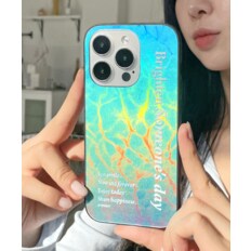  아이폰 7 8 XR XS SE 핸드폰 케이스 정품 TRY 베케이션 무드 포토 미러범퍼케이스