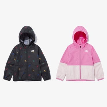 노스페이스키즈 NJ3LP04 키즈 네버 스탑 후디드 윈드 쟈켓 KIDS NEVER STOP HOODED WIND JACKET