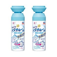  라쿠하피 배수구클리너 배수관 세면대클리너 세척제 씽크대 버블 폼 버블푸쉬 200ml 2팩