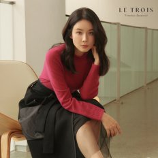 [LE TROIS]이보영의 르투아 크레이프 웜 본딩 팬츠 3종/원피스/니트/자켓/패딩 외