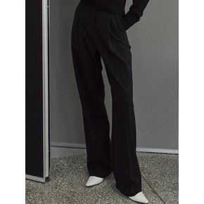 OU775 maxi wide slacks (black)