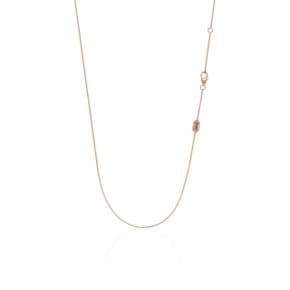 클래식 커브 체인 3푼 18K ROSE GOLD / 26024093342