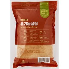 비정제 유기농 설탕 3kg