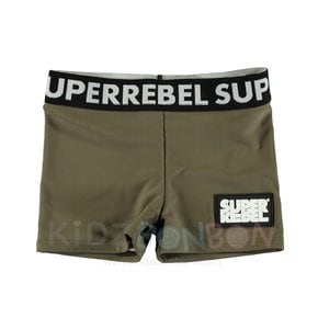 [SUPERREBEL] 슈퍼레벨 디아블로 남아 스윔 숏 팬츠_375 아미 그린 (ARMY GREEN) (최초판매가:59,000원)