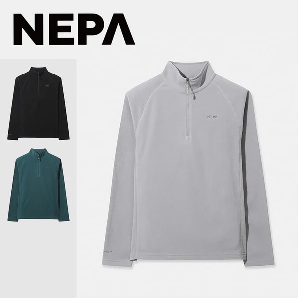 [부산점] 남성 폴라텍 마이크로 플리스 집업 티셔츠 7L75416