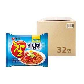 [농심]찰비빔면 130g x 32개 멀티팩