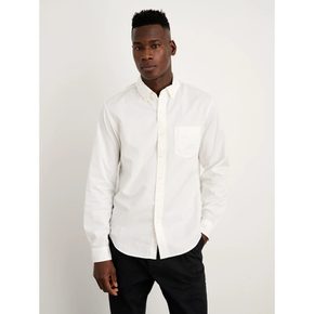 Mill Shirt In Paper Poplin White (VV3860AM21)