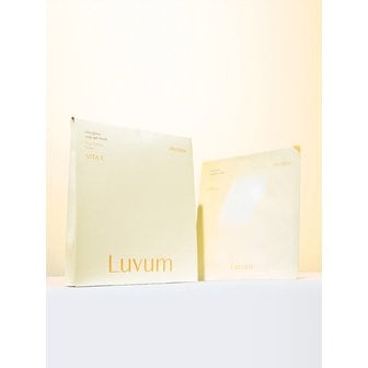 러븀 [1+1] 애프터글로우 유자 겔 마스크 5매