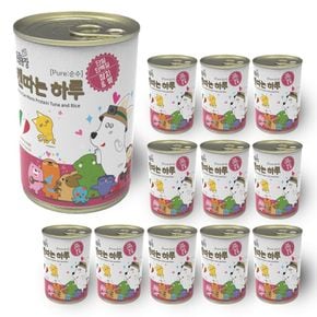 단일단백질 참치와 쌀 400g x 12개