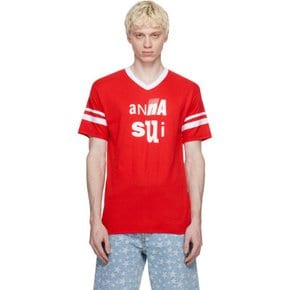 SSENSE 익스클루시브 레드 티셔츠 MT1024A20 RED