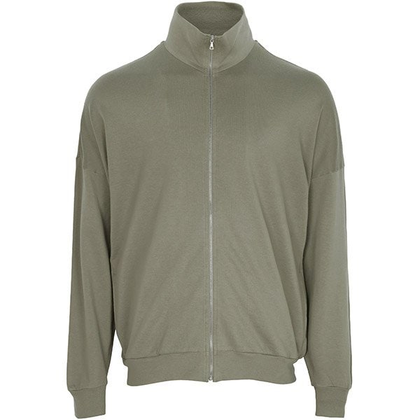 [부산점] 25SS 카키그레이 슈퍼 하이 게이지 스웨트 집업 카디건 A25SC02CU KHAKI GRAY