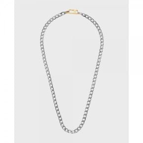 4816194 Diesel Steel Silver-Tone Necklace - Silver