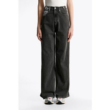 타미진스 여성 클레어 하이 와이드 데님 팬츠 T32F0NEW12TWT1 TOMMY JEANS