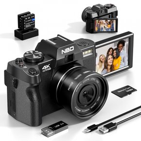 NBD 4K AF SLR  LED &  32GB microSD &  4800만 화소 디지털 카메라 16배 줌 [어플리케이션