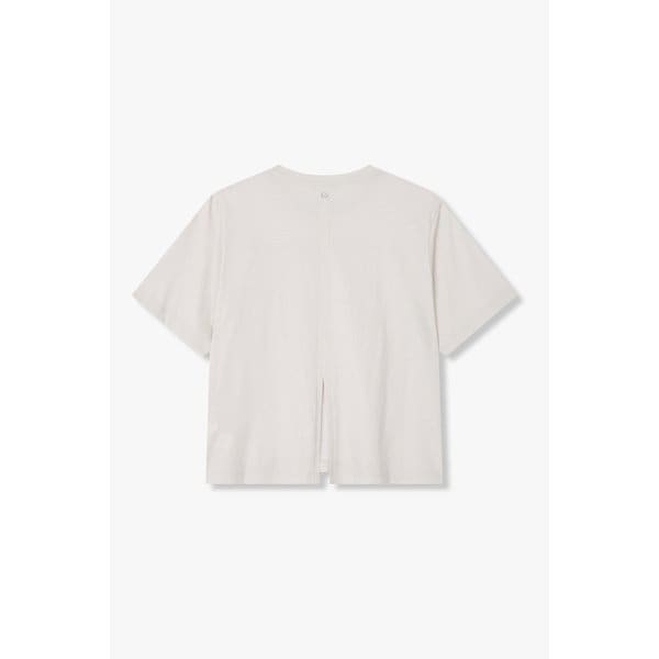 스몰 레터링 백 슬릿 티셔츠 7255240108103
