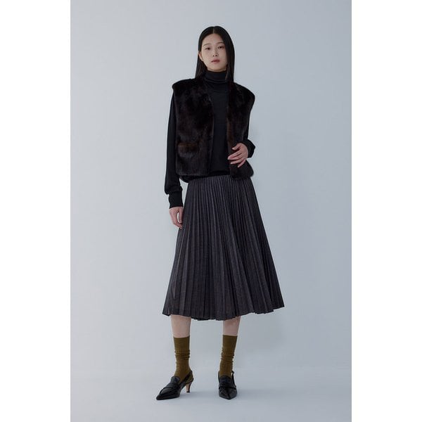 [리오더] 백 니트 밍크 베스트 7115450904260