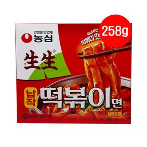 생생 납작 떡볶이면 258g x 1개