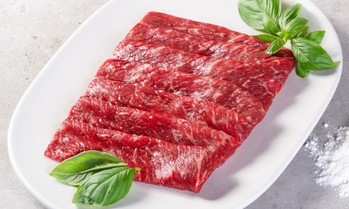 농협안심한우 [냉동] 1등급 한우 대패 바로구이 200g+200g