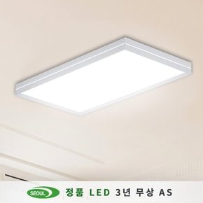 블레스 직사각 LED방등 50W (플리커프리/서울반도체칩/KS인증)