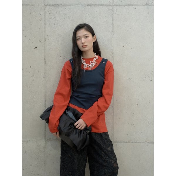 TNL D-ring sleeveless - [Navy]