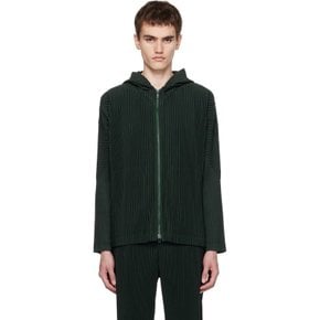 옴므플리세 그린 먼슬리 컬러 어거스트 후디 HP38JL106 67-DARK GREEN