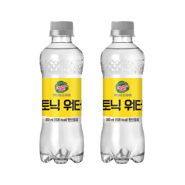 [코카콜라직영] 캐나다 드라이 토닉워터 300PET 4X6 (24입)