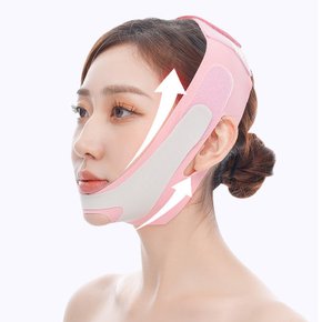 1+1 브이라인 얼굴 턱살 이중턱 탄력 밴드