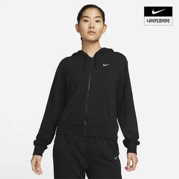 나이키 우먼스 나이키 드라이 핏 원 풀집 프렌치 테리 후디 NIKE FB5199-010