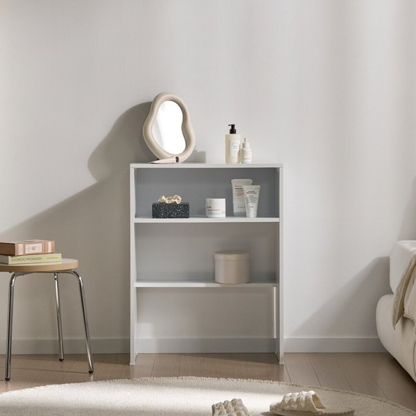 심플 디자인에 공간 활용 탁월한 화장대 P0000CFS (착불)