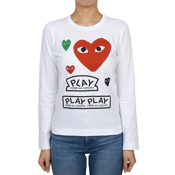 [부산점] 멀티하트 여성 긴팔티셔츠 AZ T283 051 1