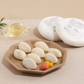 마을기업싸리재 쉽게 송편만들기 [ 흰송편 반죽 500g 2봉지 ] 유기농 재료