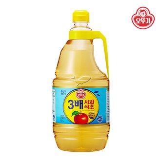  오뚜기 3배 사과식초 1.8L/ 2개