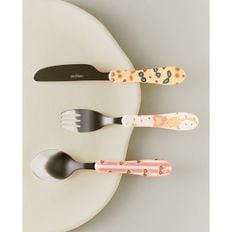 치타 디자인 유아용 커트러리 세트(3종 세트) 45602311999