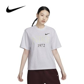 상의 FQ6601-051 우먼스 NSW 클래식 티 반팔티