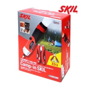 스킬 충전드라이버 CAMP IN SKIL 2350 드릴 후레쉬 멀티플라이어 풀세트