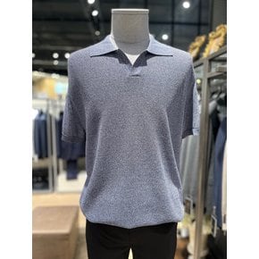 S/S 쿨소재 멜란지네이비 카라니트 JDY54S090