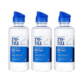 리뉴후레쉬 120ml 3개 리뉴렌즈세정액 세척액 보관액