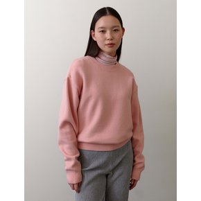 Classic Crewneck knit (Light pink)